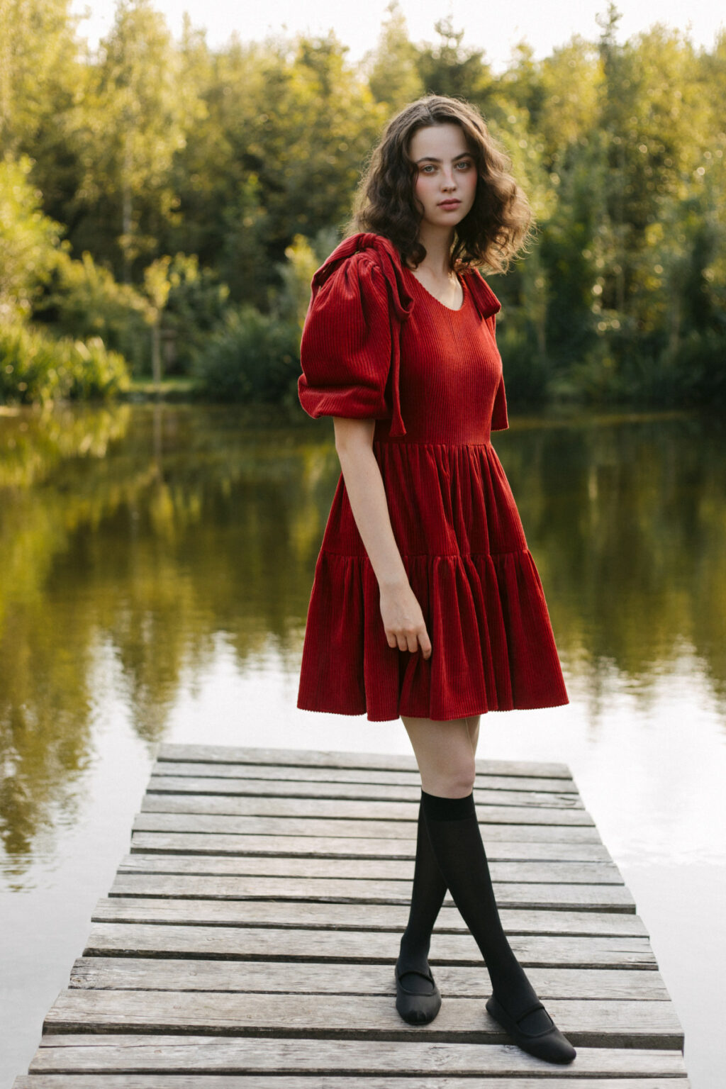 CZERWONA SUKIENKA SCARLET