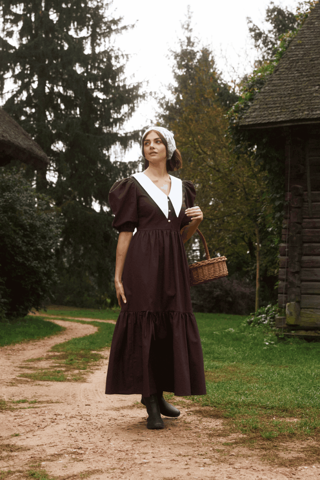 BRĄZOWA SUKIENKA CINNAMON