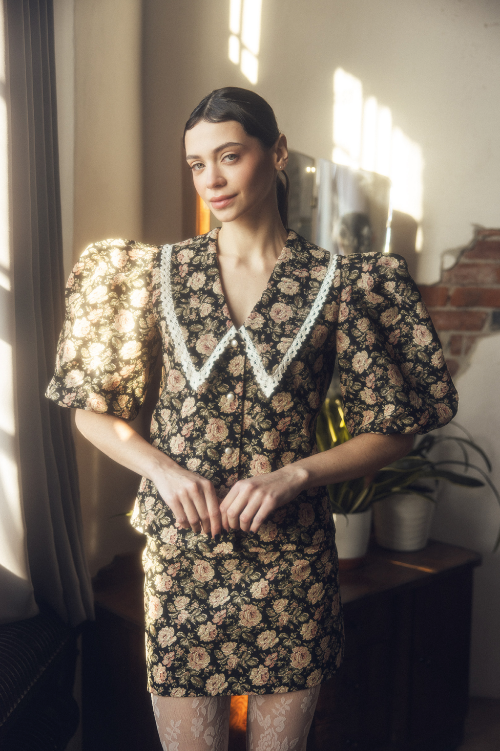 ŻAKARDOWA BLUZKA ALICE