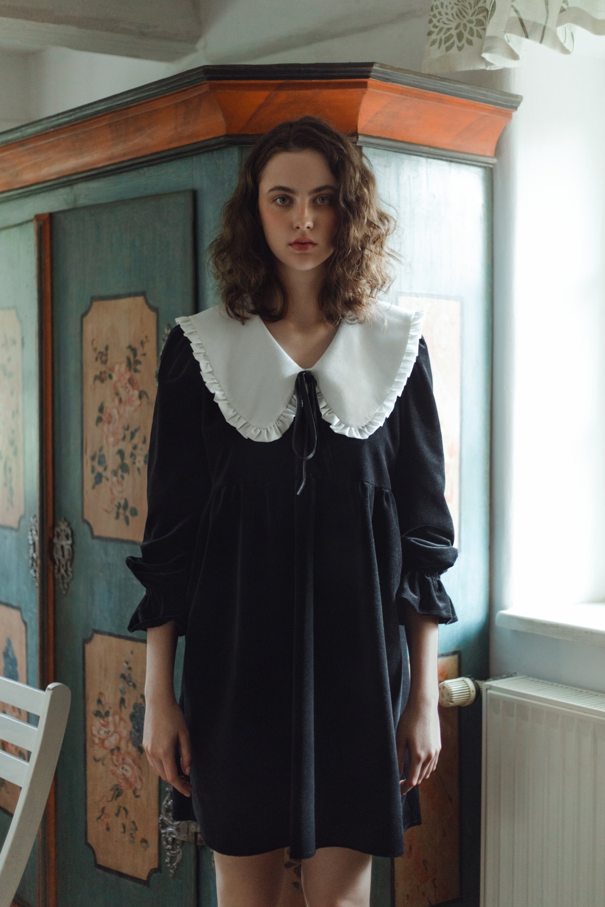 SUKIENKA BLACK VELVET